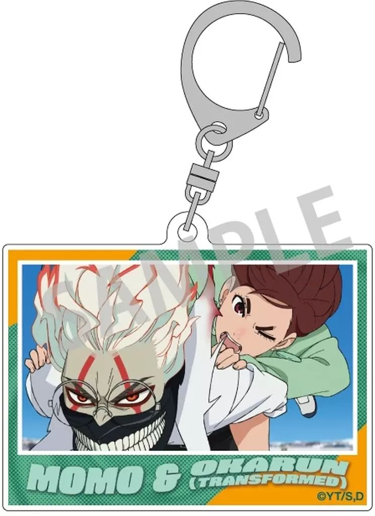 ダンダダン ぴたでふぉめ アクリルキーホルダー 綾瀬桃 オカルン(高倉健) Amazon.co.jp: ダンダダン 綾瀬桃 モモ 高倉健 オカルン 星子