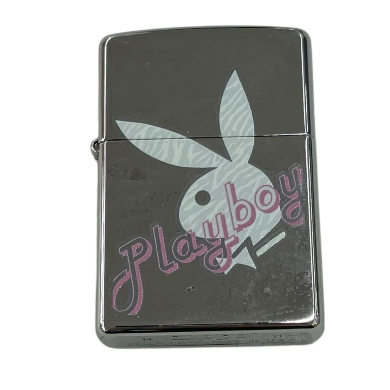 170590 現状品 ZIPPO ジッポ オイルライター PLAYBOY プレイボーイ 