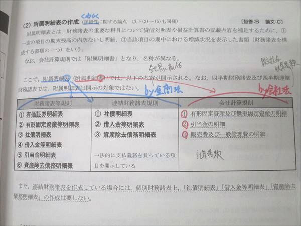 本 CPA会計学院 公認会計士講座 財務会計論 理論 テキスト1/2 2025/2026