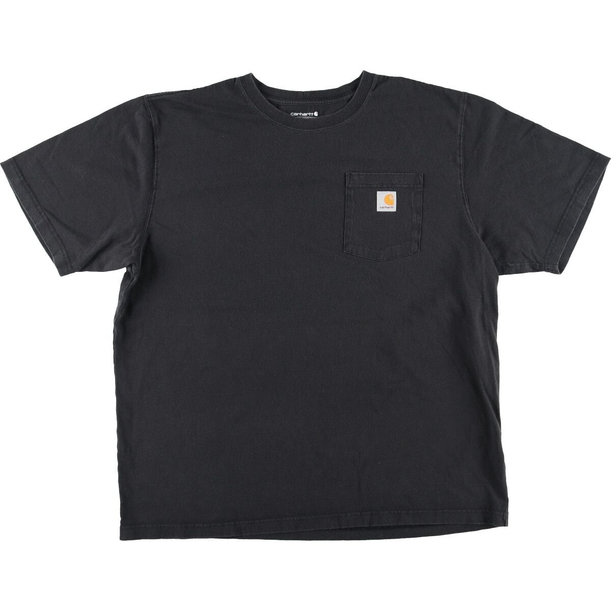 古着 カーハート Carhartt Loose Fit 半袖 ワンポイントロゴポケットT