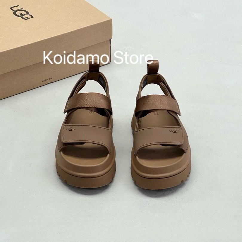 UGG golden glow サンダル ゴールデングロウ 厚底 サンダル 調整可能 