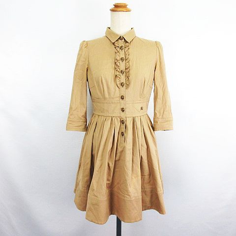バーバリーブルーレーベル BURBERRY BLUE LABEL シャツワンピース 
