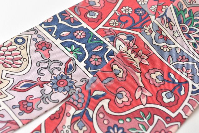 エルメス ツイリー スカーフ ペイズリーモチーフ ローズマルチ - メルカリ