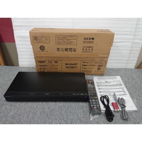 超 シャープ AQUOS 4Kレコーダー 4B-C20ET3 2TB ブルーレイレコーダー SHARP アクオス