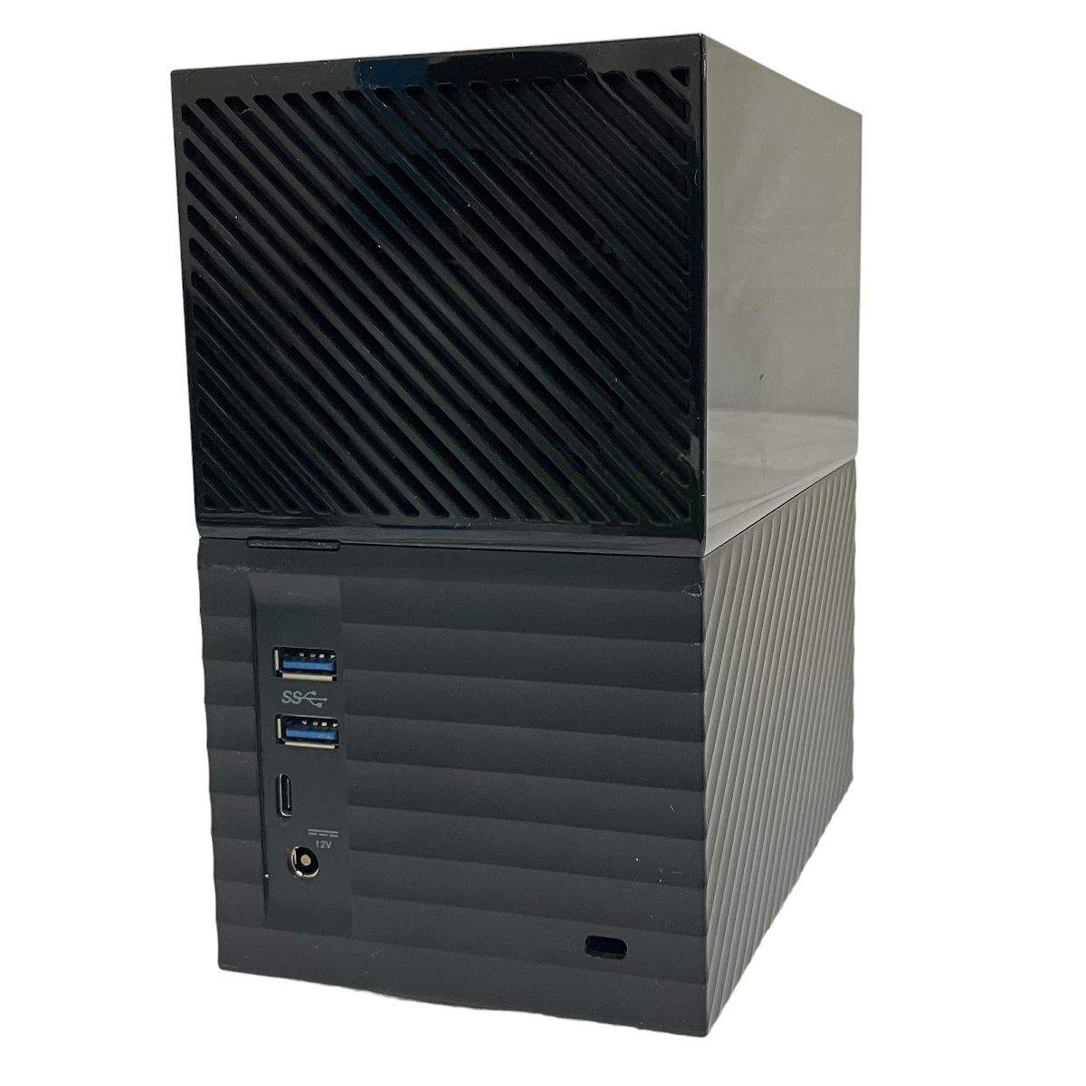 WD My Book Duo WDBFBE0200JBK 外付 ストレージ HDD 20TB 2ベイ 中古 