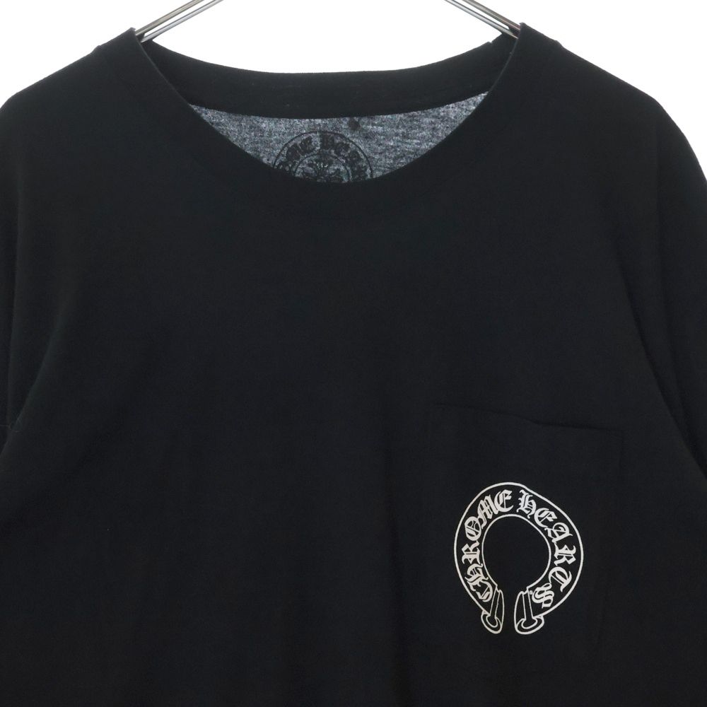 CHROME HEARTS (クロムハーツ) HORSESHOE L/S 袖フローラル