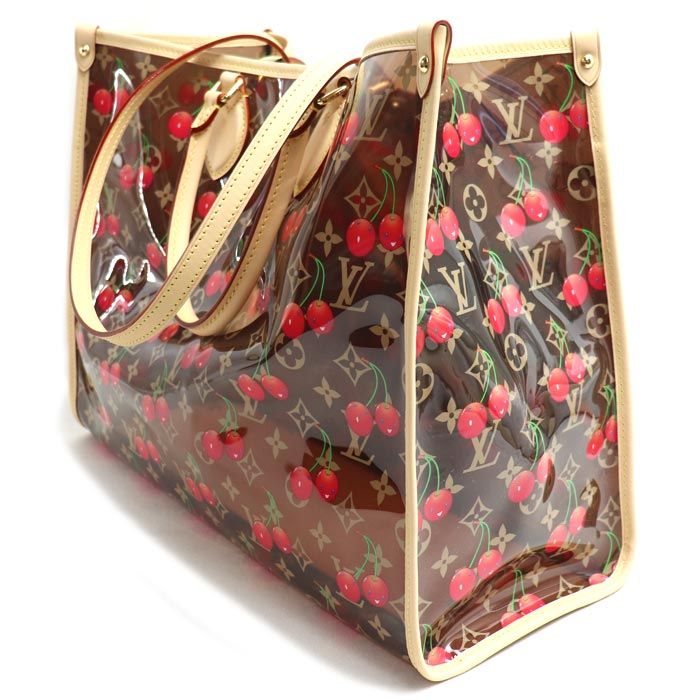 【チェリー柄♪】LouisVuitton LV×TM オンザゴーGMトートバッグ LV x TM OnTheGo GM Other Monogram Canvas - Women Bags