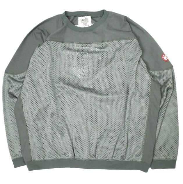 シーイー C.E CAV EMPT MESH TRACK CREW NECK