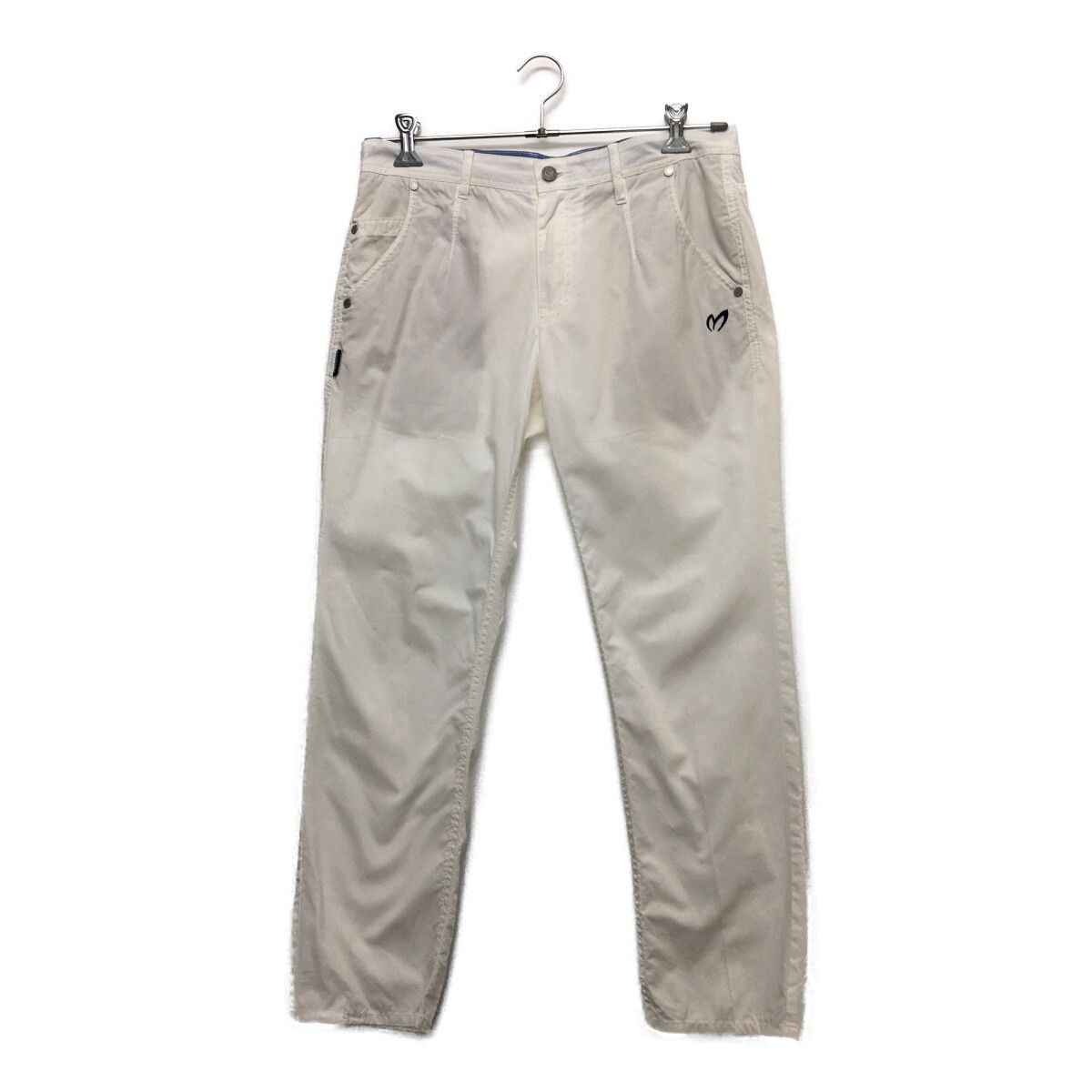 新品 マスターバニー ロングパンツ シンプル ホワイト Mサイズ （4） 新品 マスターバニー ロングパンツ シンプル ホワイト Mサイズ （4