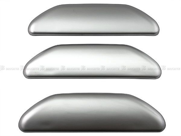  クリッパーバン U71V U72V ドアハンドルカバーノブ サテンシルバーメッキ 外装・エアロ