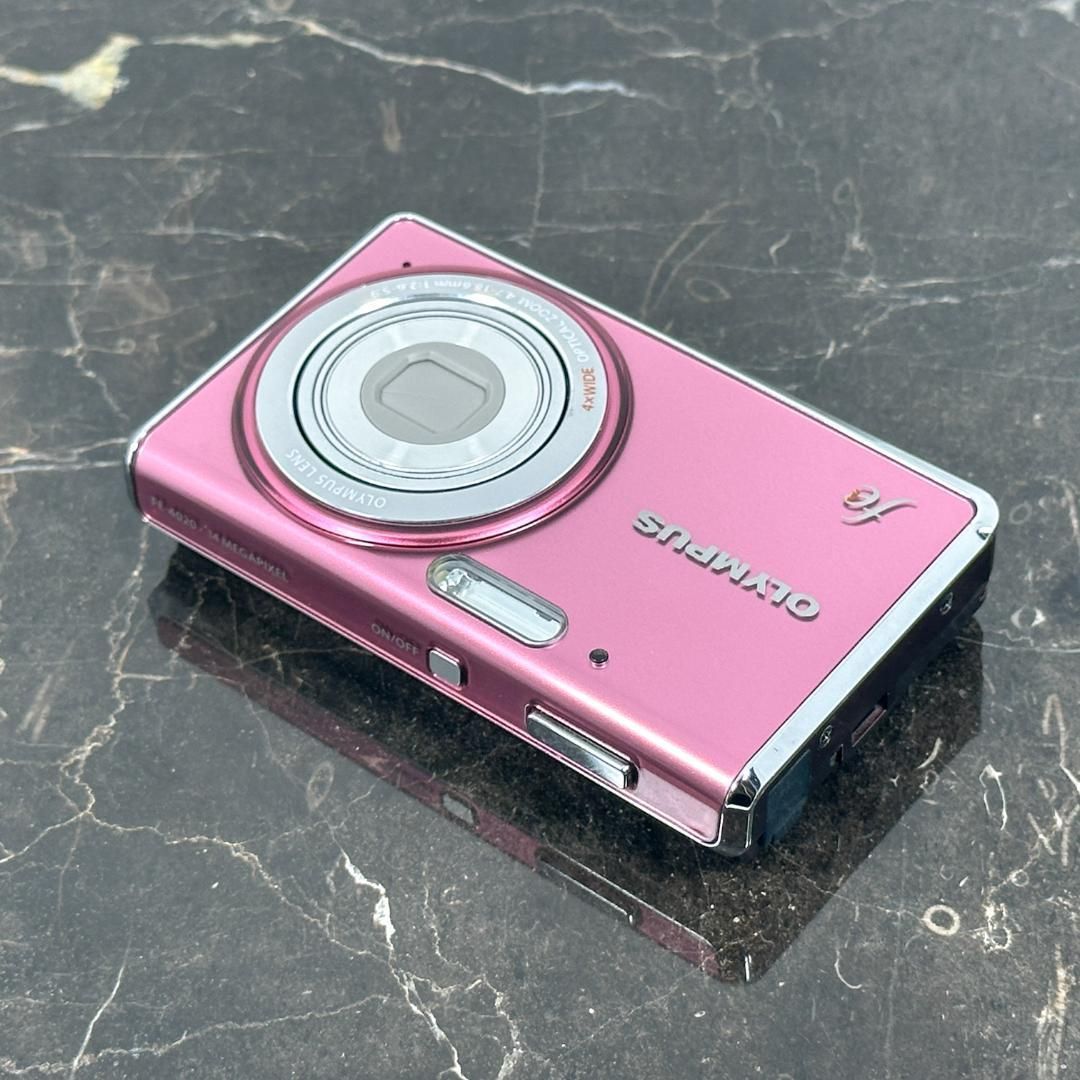 OLYMPUS FE-4020 ピンク オリンパス コンデジ コンパクトデジカメ