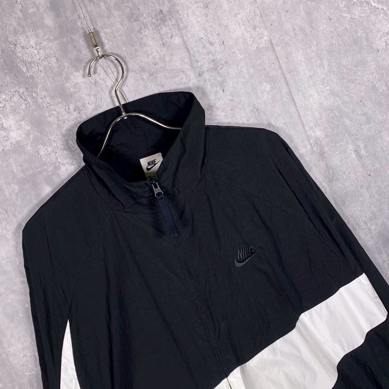 NIKE』ナイキ (XXL) ビッグスウッシュ ナイロンジャケット - メルカリ