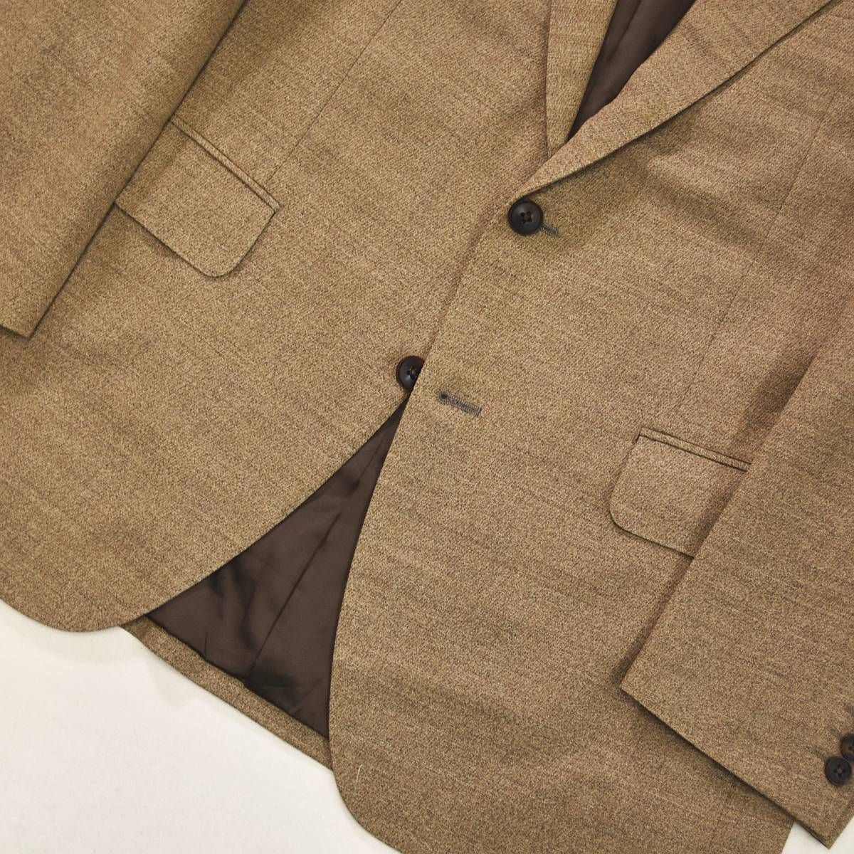 日本製 バーバリー ロンドン Burberry LONDON 2B シングル テーラード