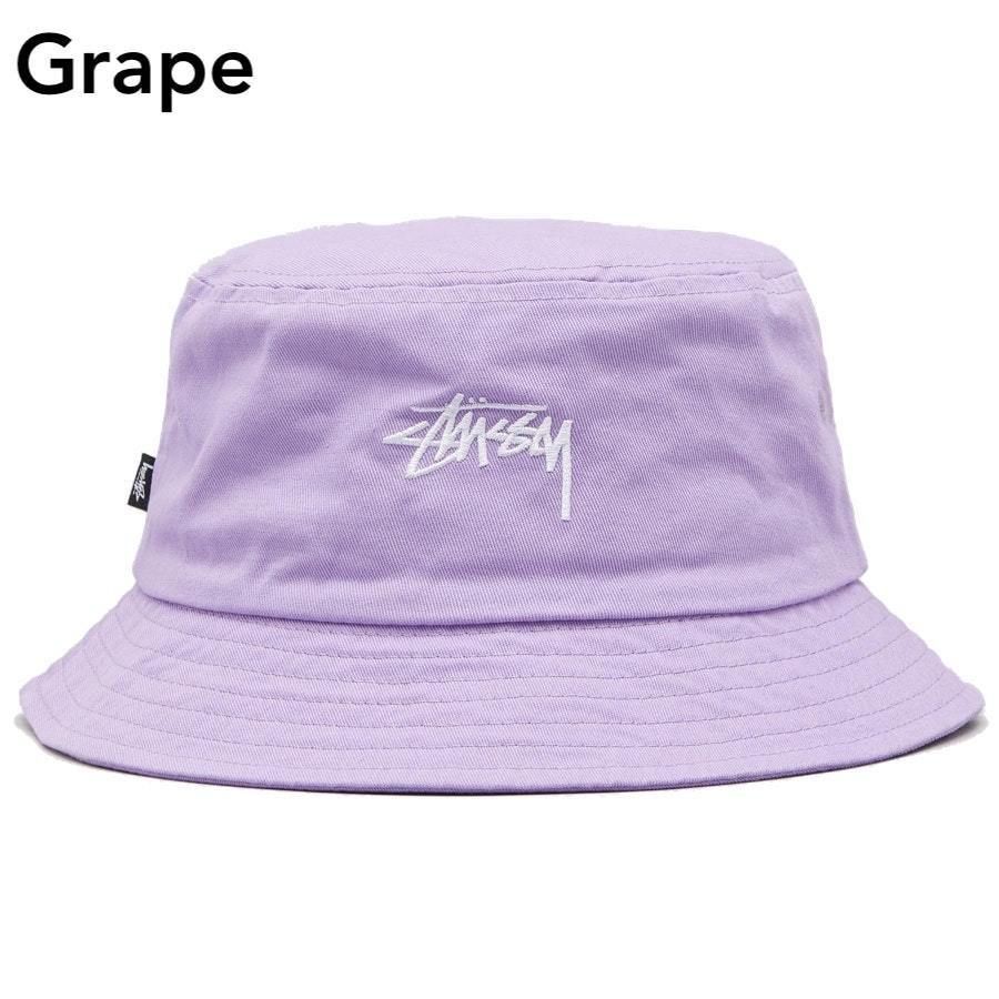 松*風様 stussy バケハ ピンク ストリート ベルハット ステューシー バケットハット STUSSY STOCK BUCKET HAT バケハ