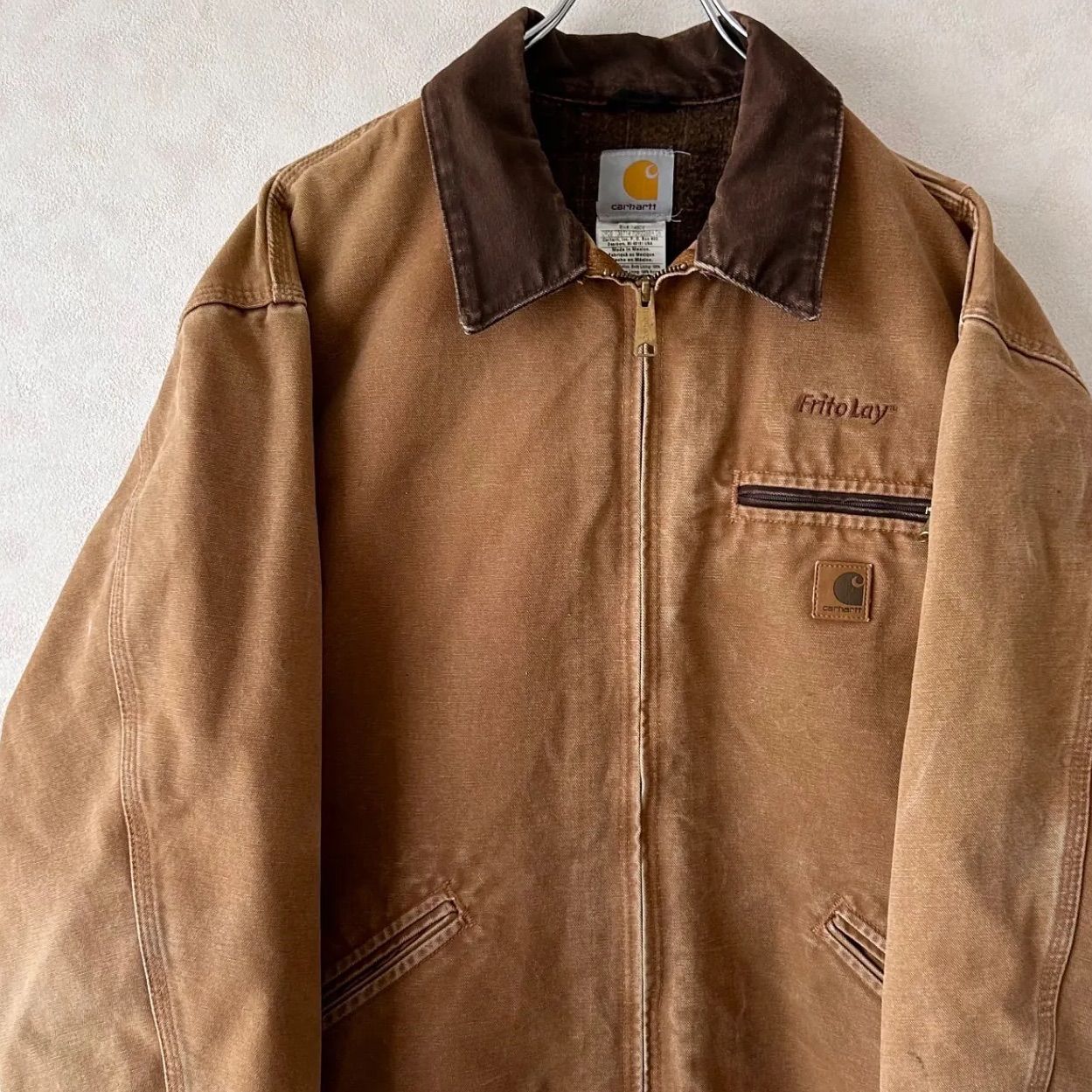 古着 90s vintage Carhartt カーハート 企業 ダック地 デトロイトジャケット ダックジャケット XL - メルカリ