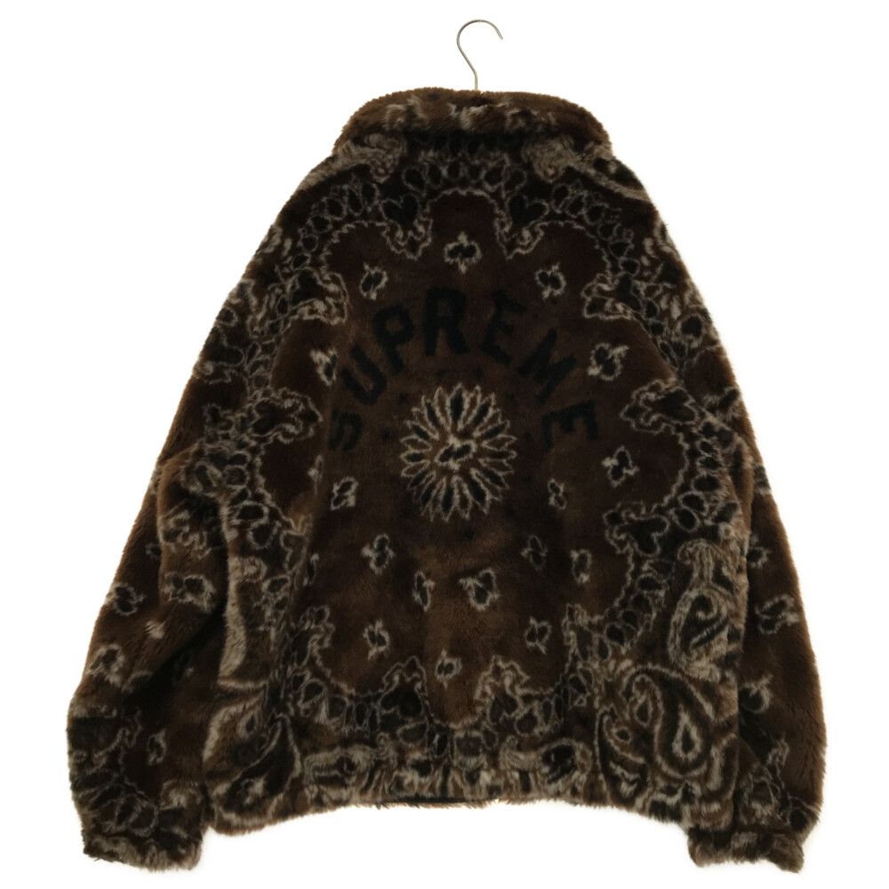 SUPREME (シュプリーム) 21SS Bandana Faux Fur Bomber Jacket SUPREME (シュプリーム) 21SS Bandana Faux Fur Bomber Jacket