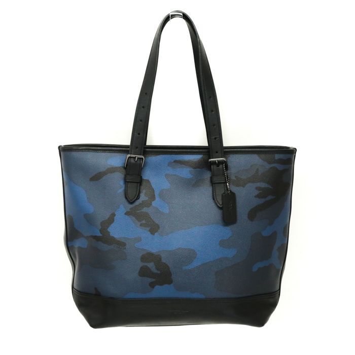 コーチ COACH ヘンリー トートバッグ PVC レザー カモフラージュ