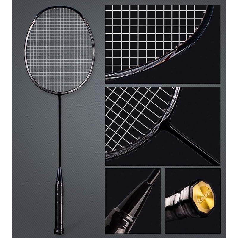 SenstonバドミントンラケットN80グラファイトカーボンファイバー