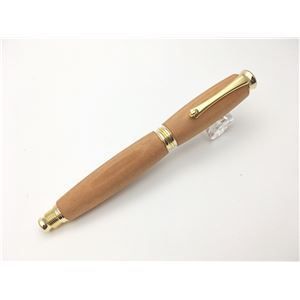 銘木材 万年筆 文房具 山桜 やまざくら 中太字 文具 ステーショナリー