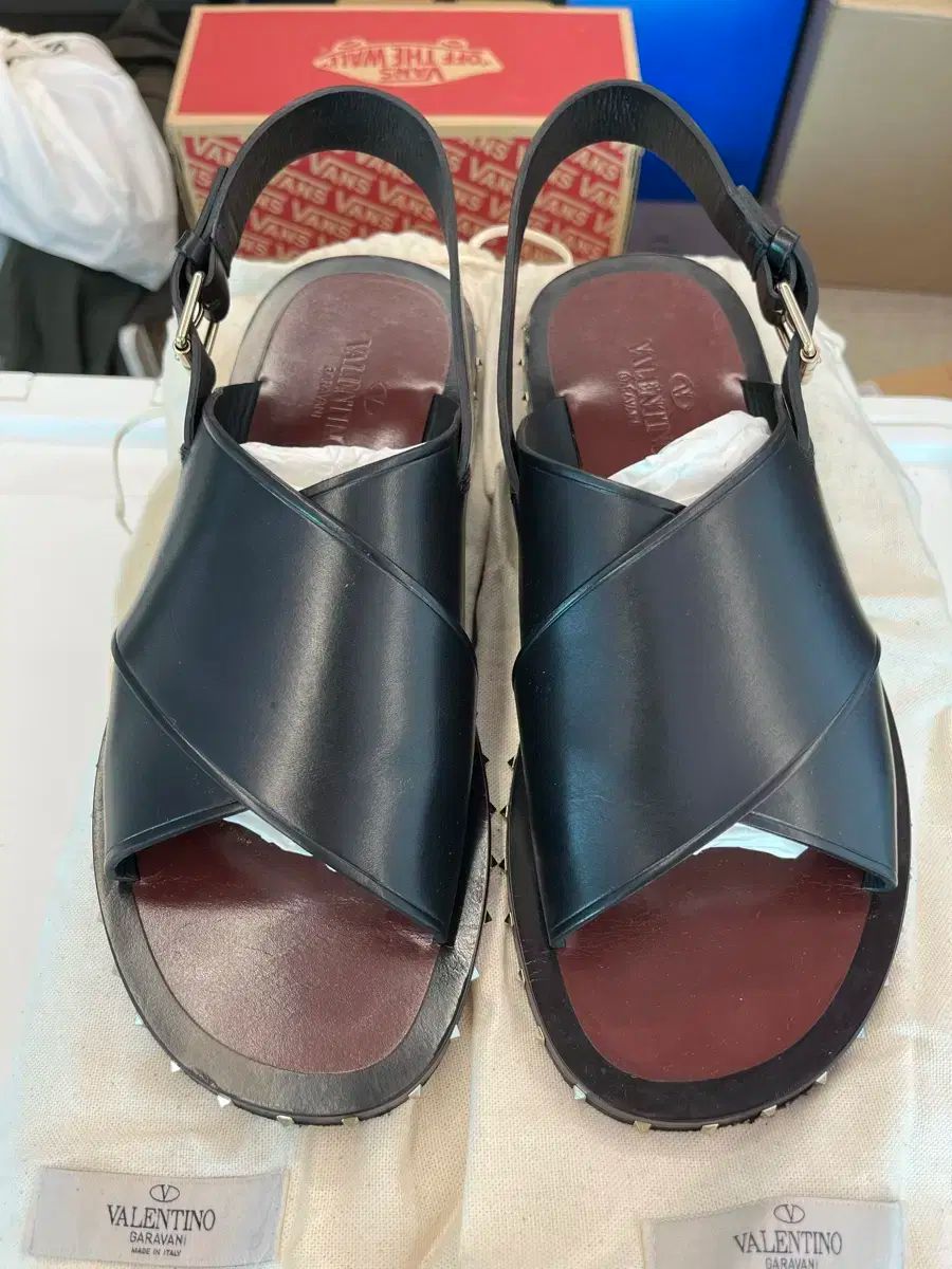 VALENTINO ウェッジサンダル Valentino Garavani ロックスタッズ 90