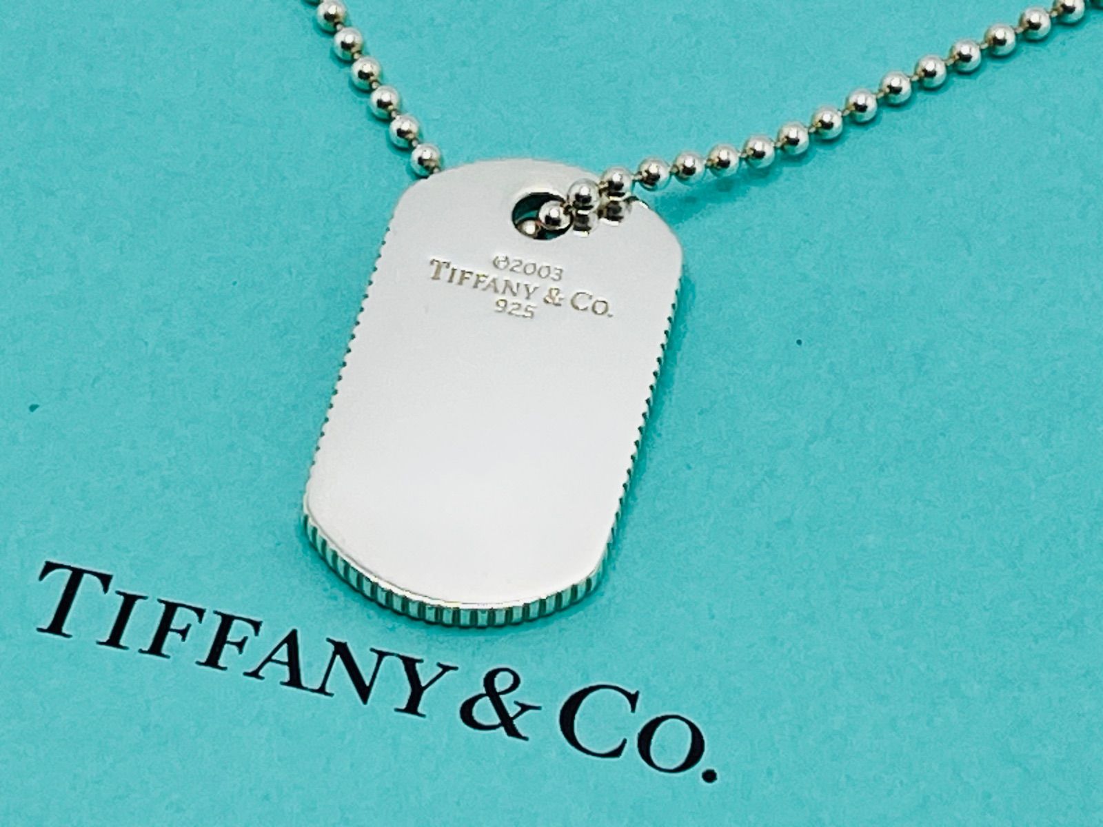 a001 送料無料 美品 希少 Tiffany&Co. オールド ティファニー 2003