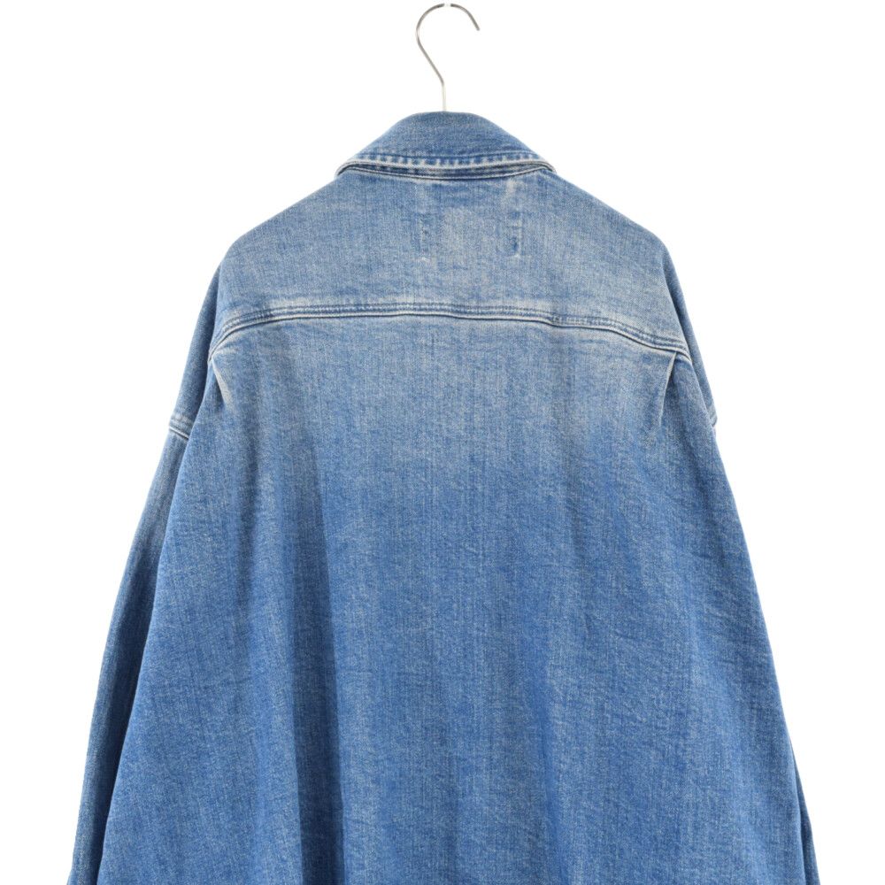 RAF SIMONS (ラフシモンズ) 19AW Big fit denim shirt 192-727B パッチ