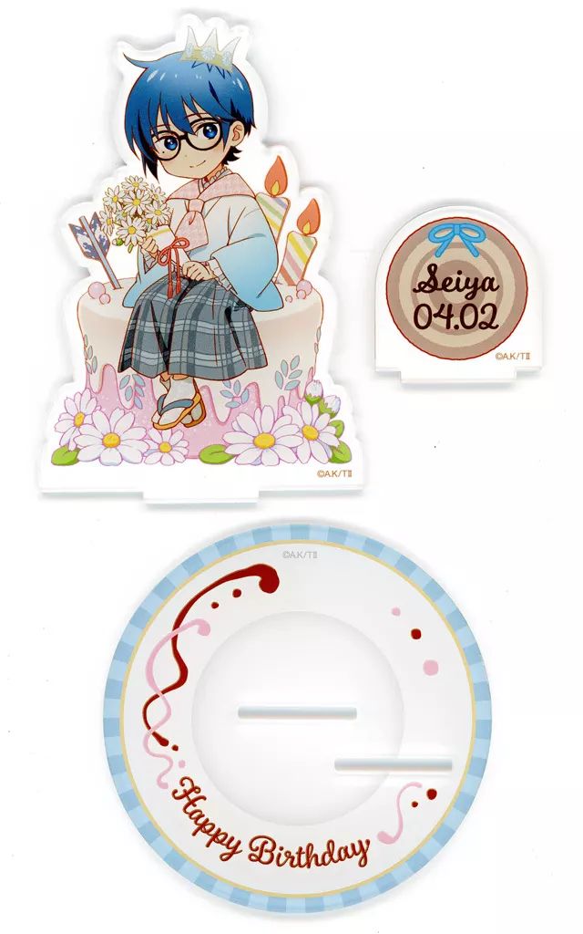 ツルネ 鳴宮湊グッズ ツルネ 竹早静弥 アクリルスタンド セット Amazon