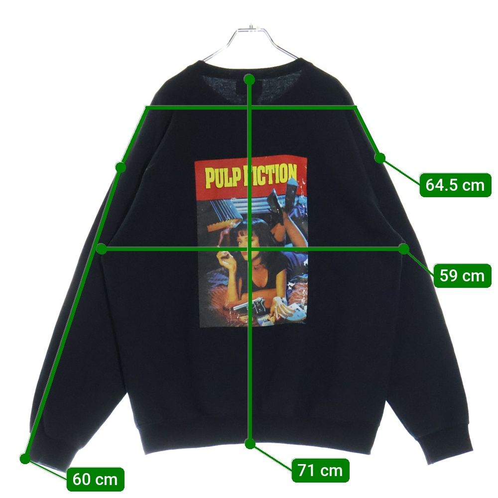 WACKO MARIA (ワコマリア) PULP FICTION CREW NECK SWEAT SHIRT