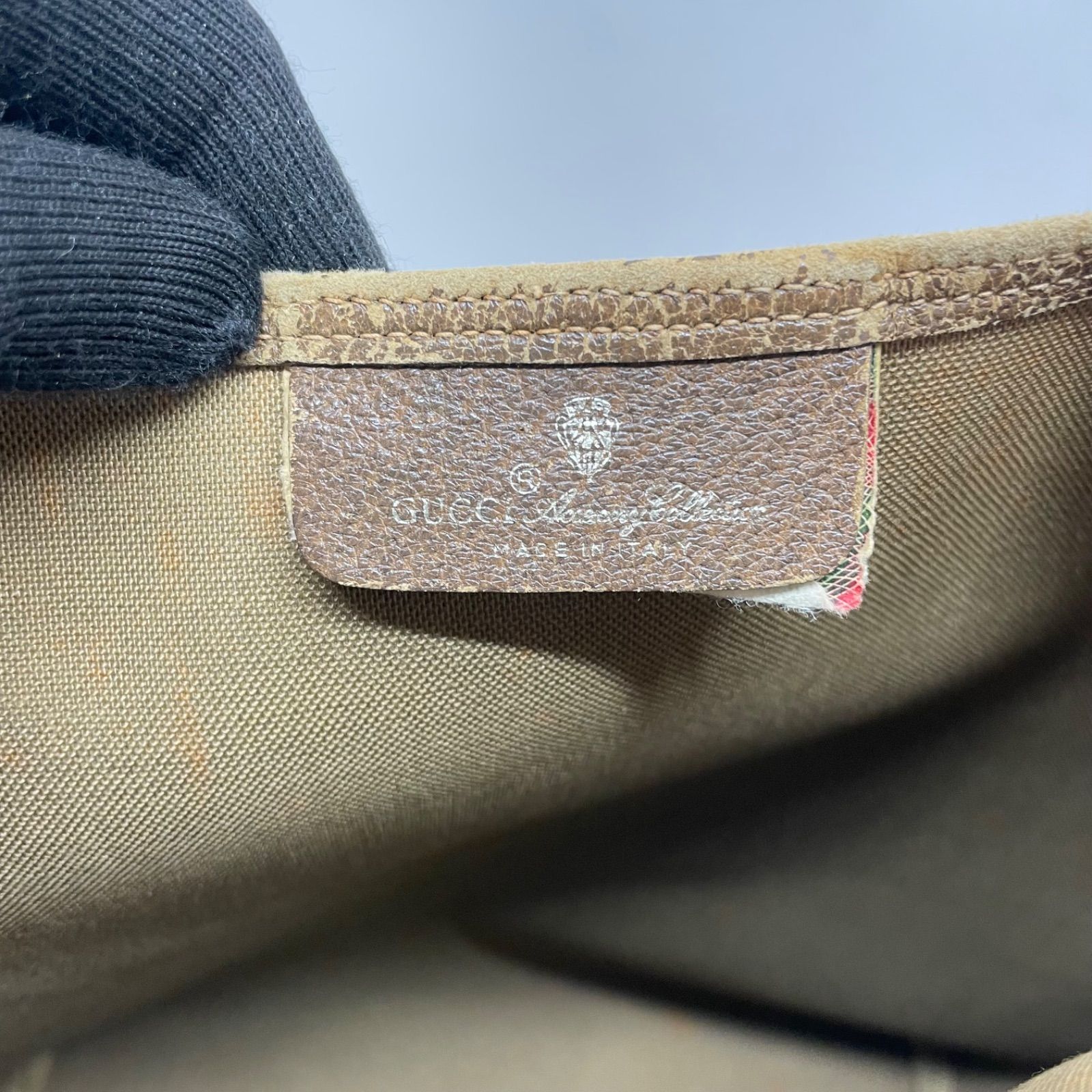 2388 GUCCI グッチ トートバッグ オールドグッチ GG シェリー