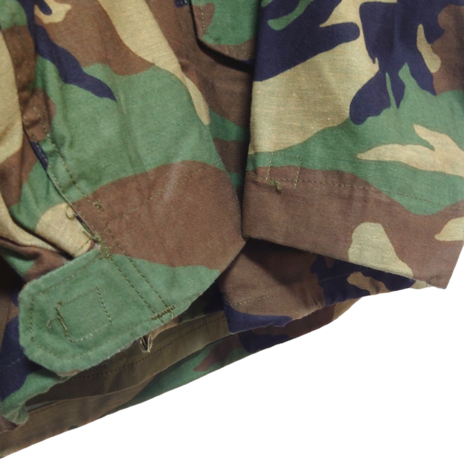 アメリカ軍 80s M65ウッドランドカモ フィールドジャケット 3rd S-S 米軍実物 80s M65 ウッドランドカモフィールドジャケット XS-X