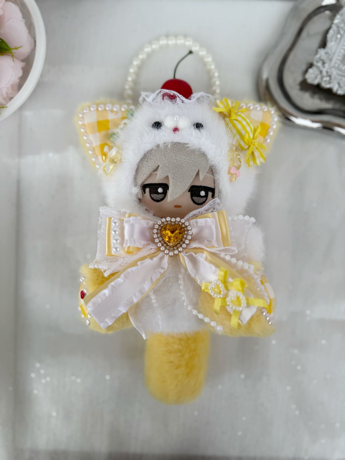 ぬい服 10cm ちびぐるみ おすわり 着せ替え服 2着セット - メルカリ