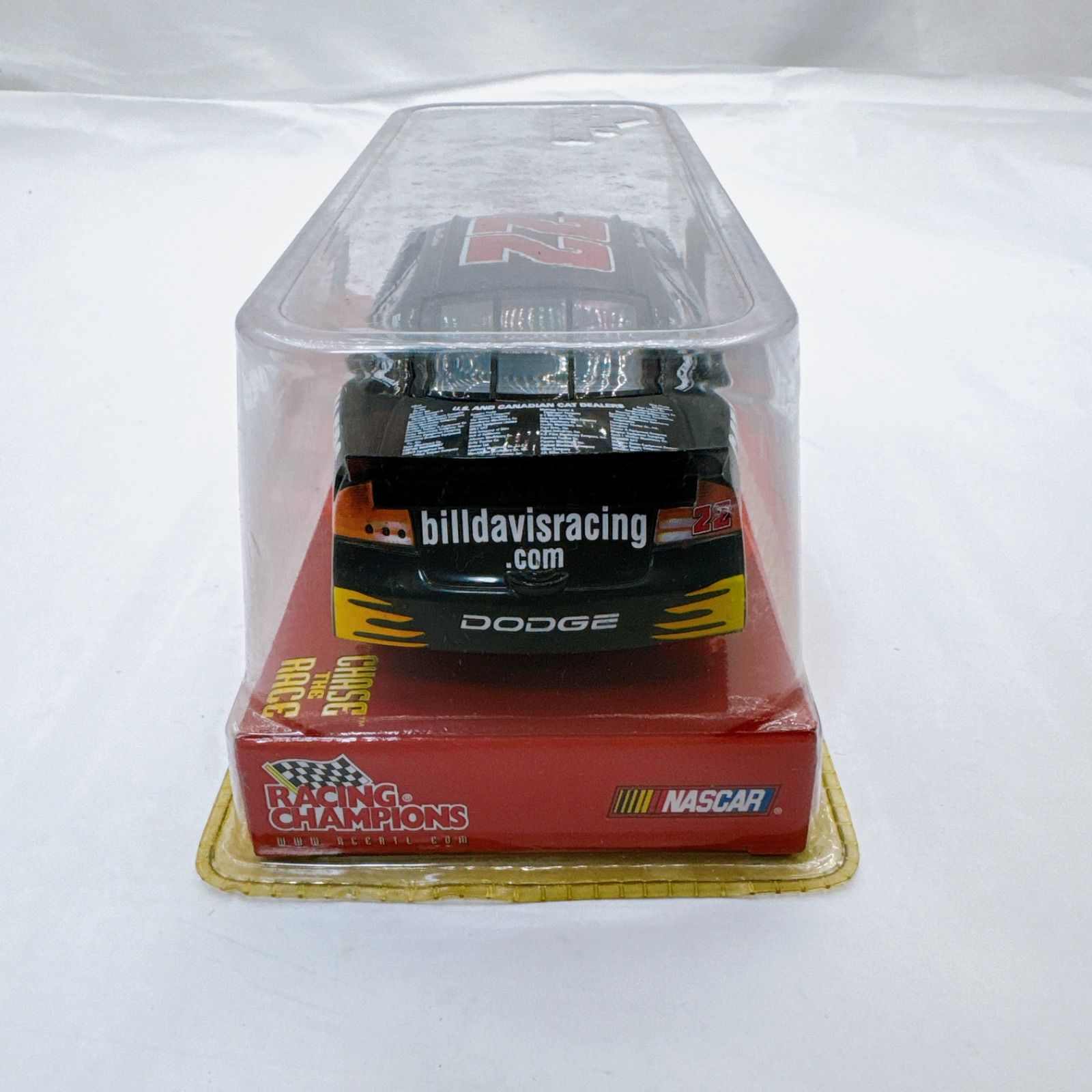 【未開封・中古】RACING CHAMPIONS NASCAR ナスカー Dodge ダッジ #22 WARD BURTON 2002 1/24  スケール ダイキャスト パッケージやや傷・汚れ