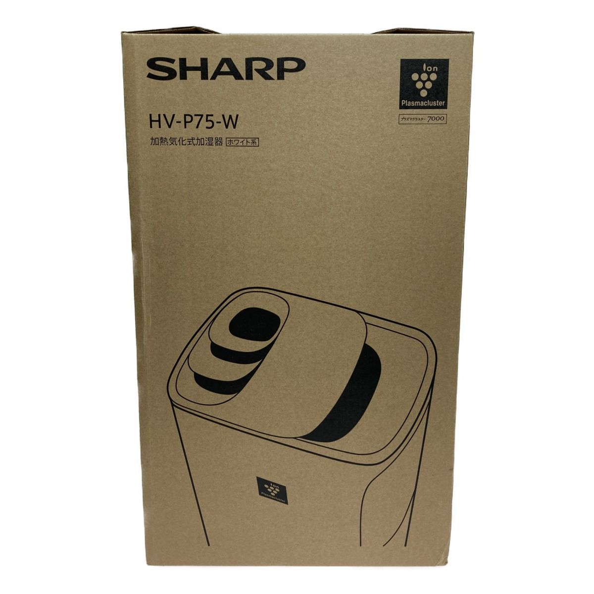 ◎◎SHARP シャープ ハイブリッド 加湿器 プラズマクラスター HV-P75-W