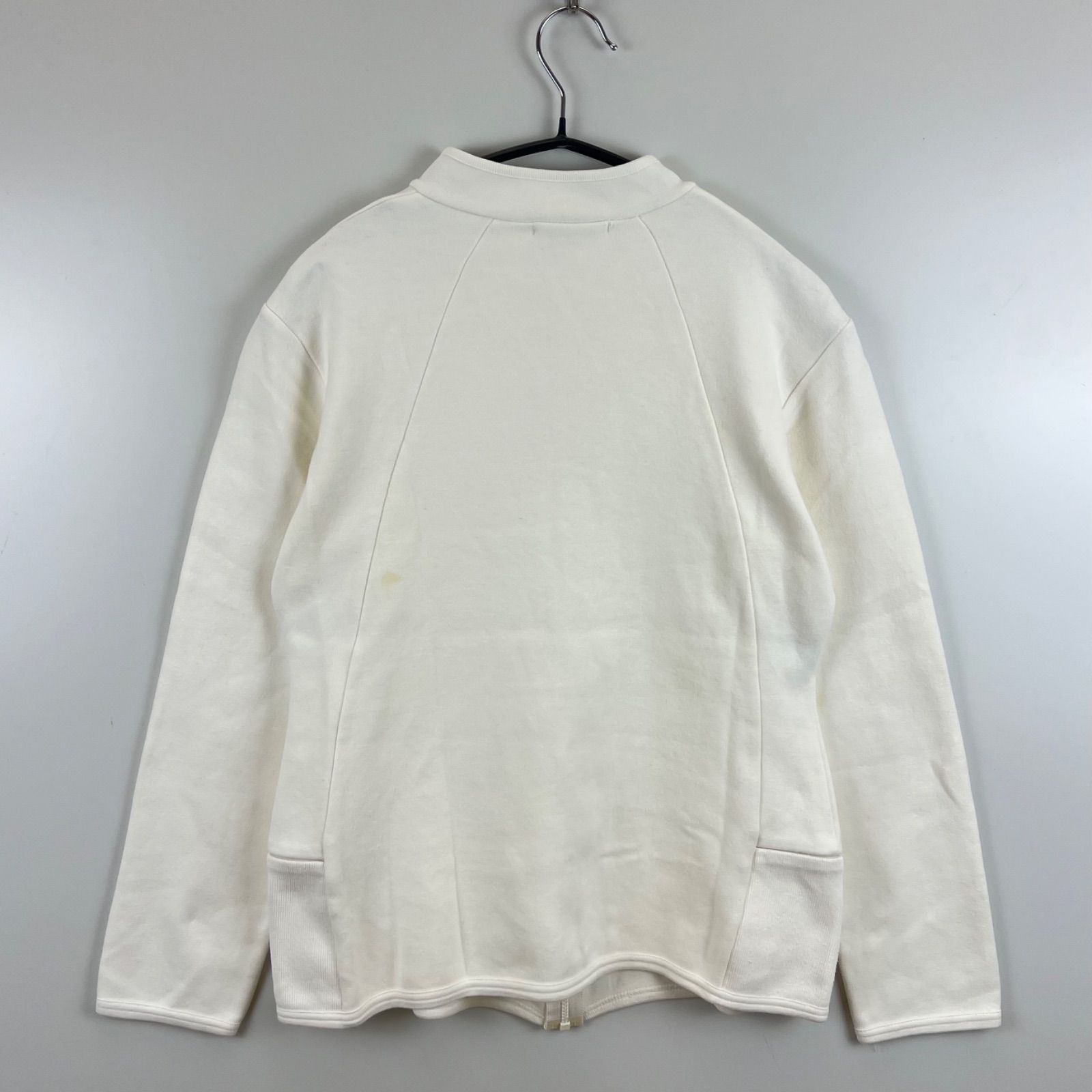 MARITHE FRANCOIS GIRBAUD 00s y2k archive WHITE zip jacket M マリテ