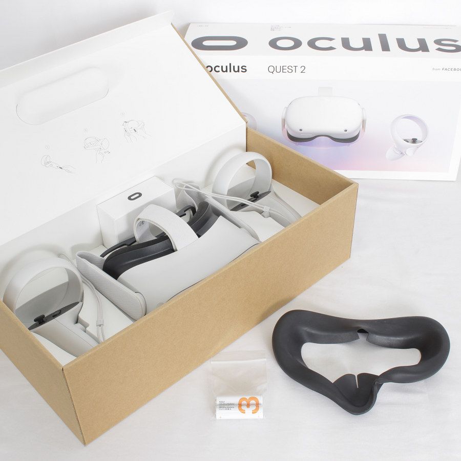 美品】Oculus Quest2 64GB VR ヘッドマウントディスプレイ ヘッド ...