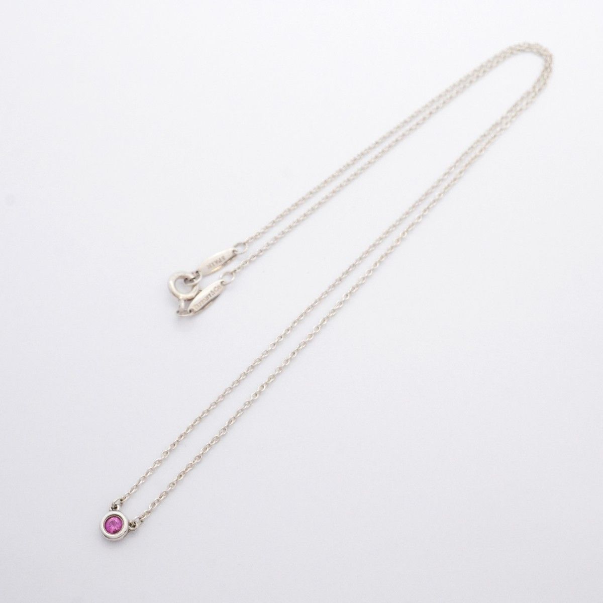 Tiffany バイザヤード　ダイヤモンド　ネックレス　シルバー925 ティファニー(Tiffany) ティファニー ネックレス バイザヤード