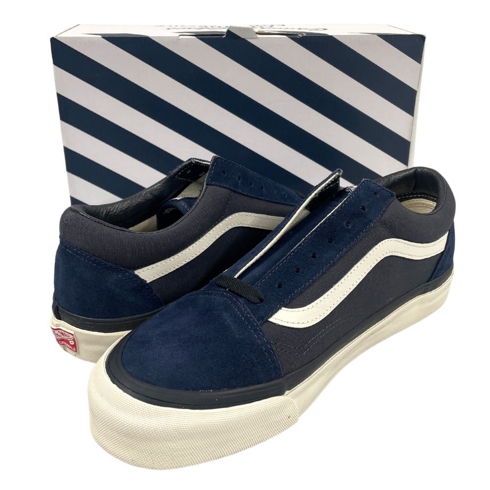 VANS バンズ × WTAPS ダブルタップス Og Old Skool Lx スクール シューズ スニーカー ネイビー サイズ US11 29cm | 51077