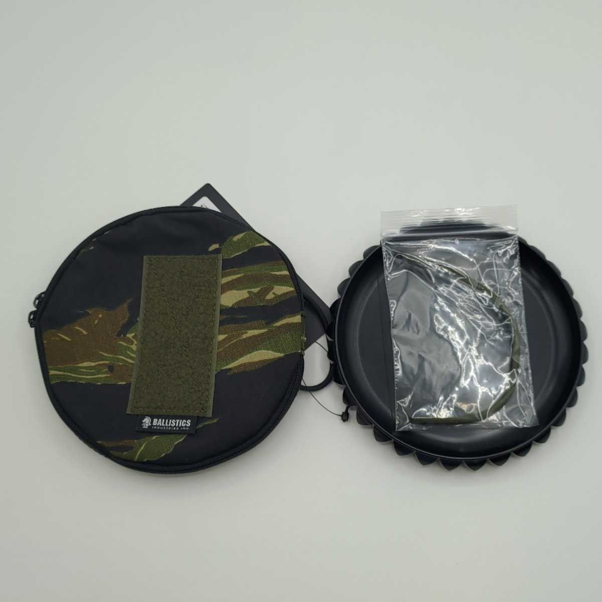 【中古・未使用品】バリスティクス×エーテイク 7075 スタッズプレート シルバー BSPC-AT02 食器 キャンプ アウトドア Ballistics×A-take 未使用】バリスティクス×エーテイク 7075 スタッズプレート