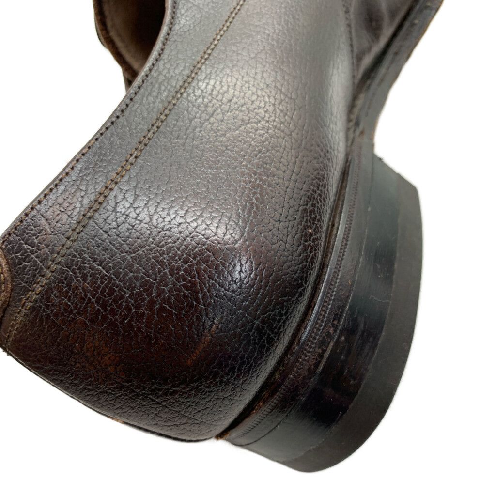 70年代 FLORSHEIM フローシャイム プレーントゥ 外羽根式 レザー
