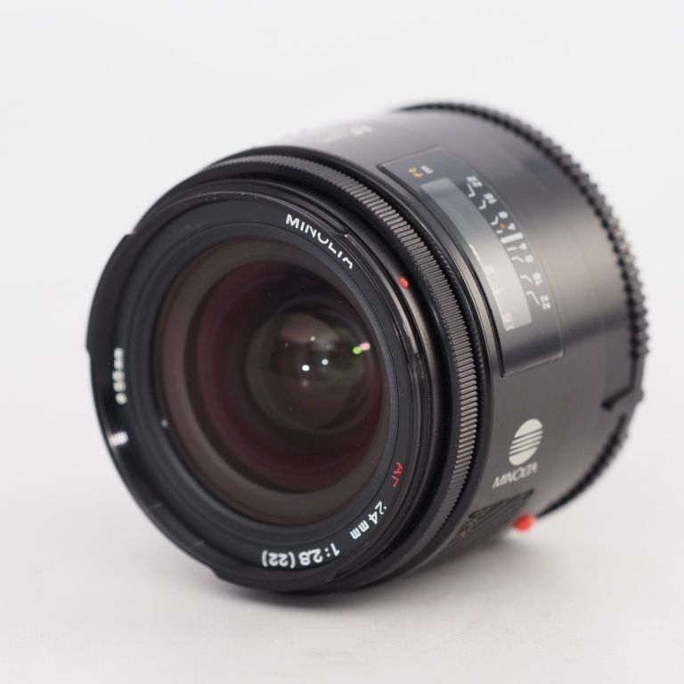 ★実用美品★ MINOLTA ミノルタ AF 24mm F2.8 #i2561 MINOLTA 24mm f⁄2.8 レンズ MINOLTA AF 24mm F⁄2.8 Wide Angle Lens