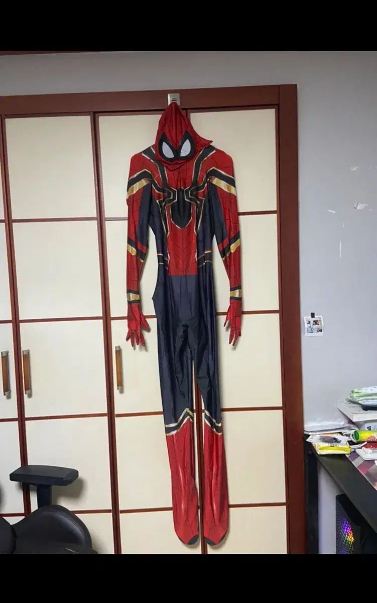 帰省 スパイダーマン スーツ コスチューム