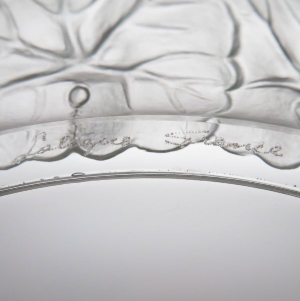 ラリック プレート ○ 直径21cm ヴィンテージ 【公式通販】