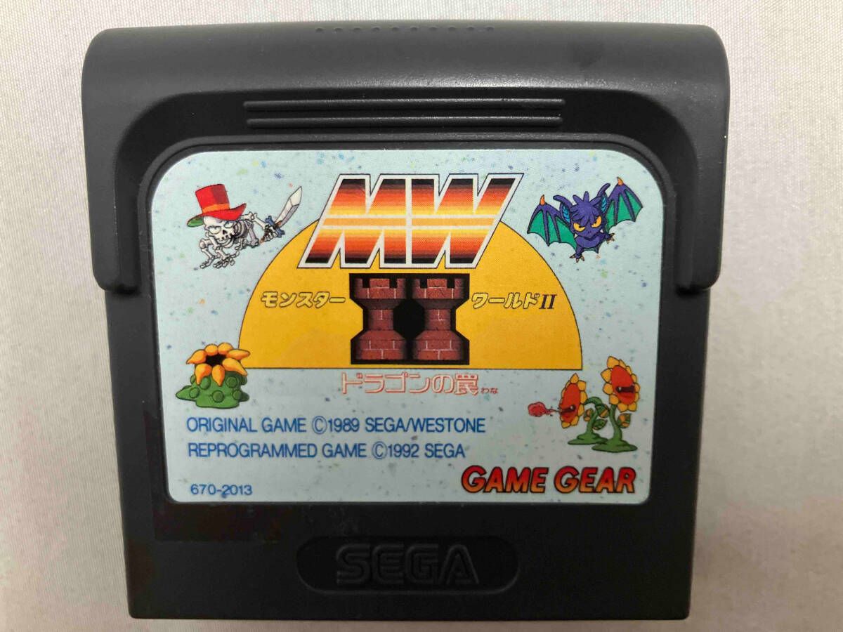 レア！SEGA GAME GEAR カセット二個付き　ゲームギア　セガ　希少 SEGA - THE GG SHINOBI II [GG] 002の通販 by Retro Cleo Valley