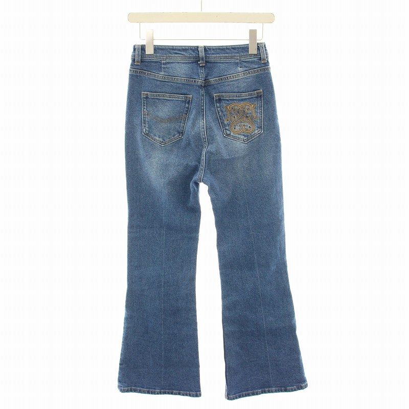snidel ORGANICSブーツカットデニム ブルー/0 SNIDEL スナイデル ORGANICSブーツカットデニム 0サイズ BLU