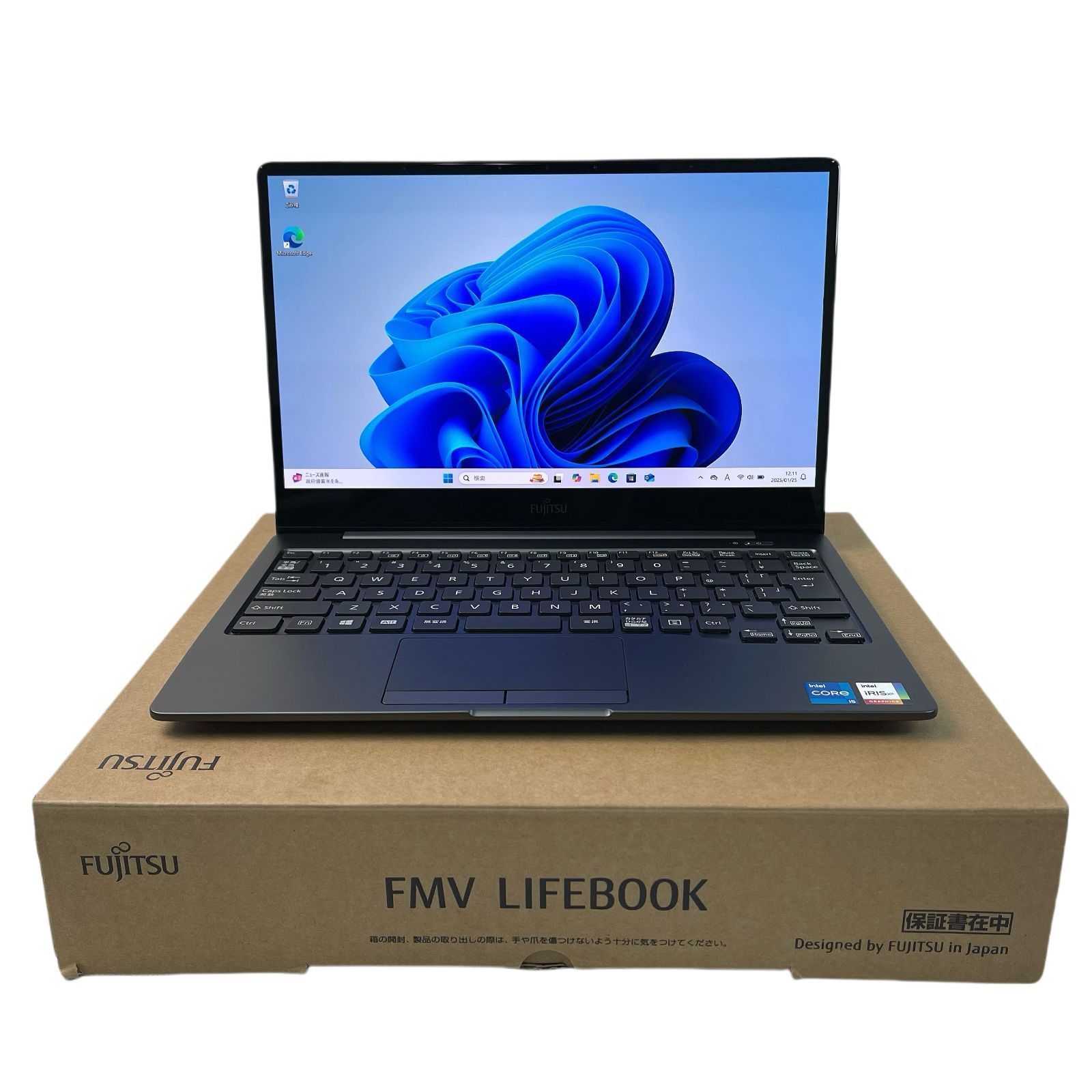 富士通 LIFEBOOK CH90/E3 有機ELディスプレイ Intel Core i5-1135G7 メモリ8GB+SSD512GB 13.3型FHD 顔認証 Office付 Win11 送料無料