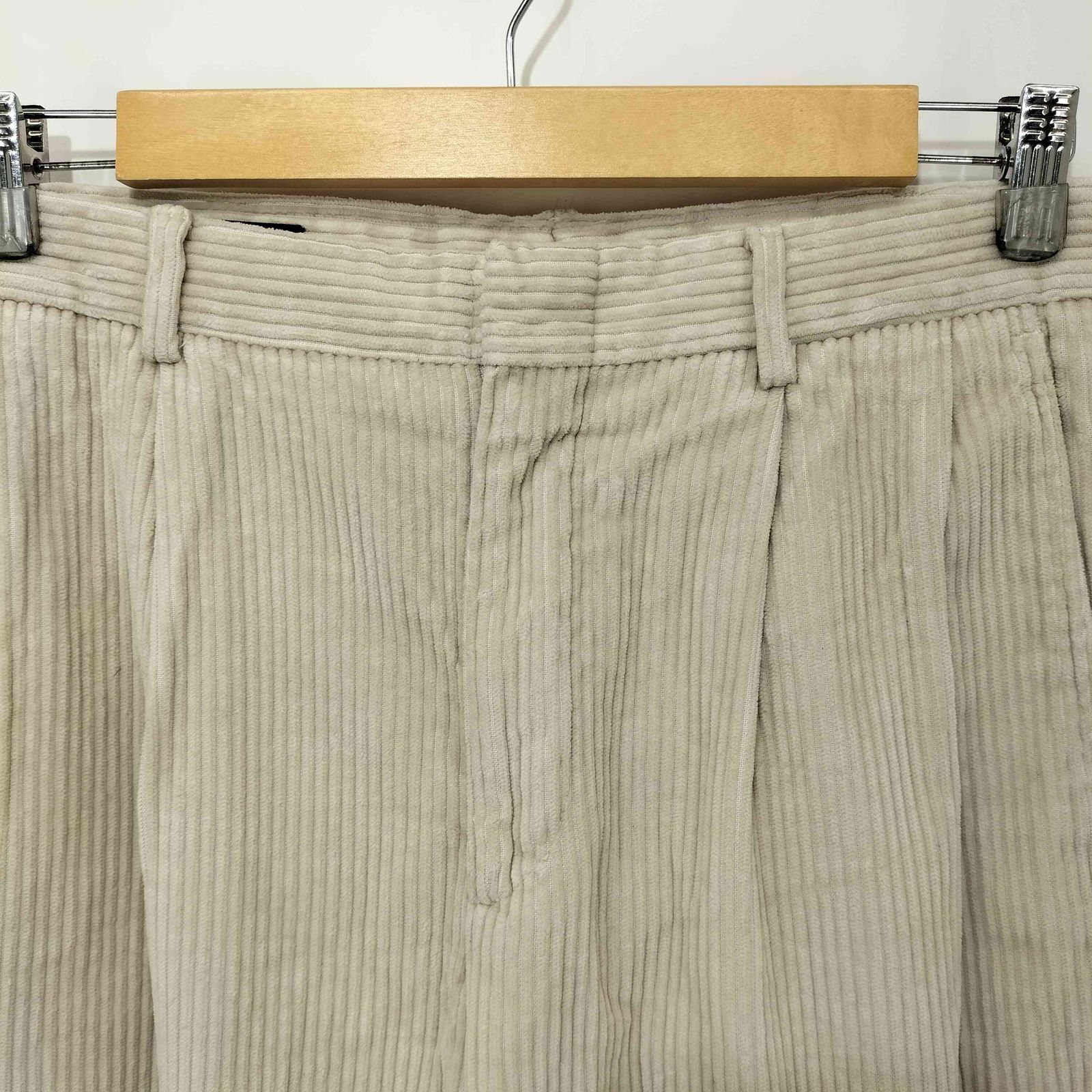 美品 90s USA製 ランズエンド 太畝 2タック コーデュロイパンツ 31 美品 90s USA製 ランズエンド 太畝 2タック コーデュロイパンツ