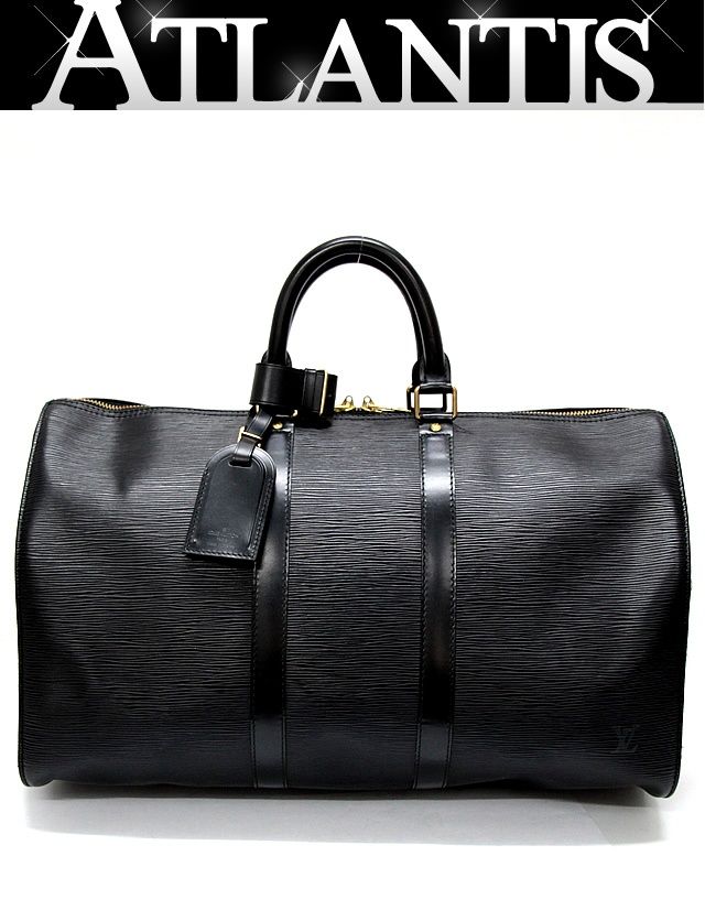 美品 LOUIS VUITTON キーポル50 エピ ボストンバッグ レザー 中古】 ルイ・ヴィトン LOUIS VUITTON ボストンバッグ エピ