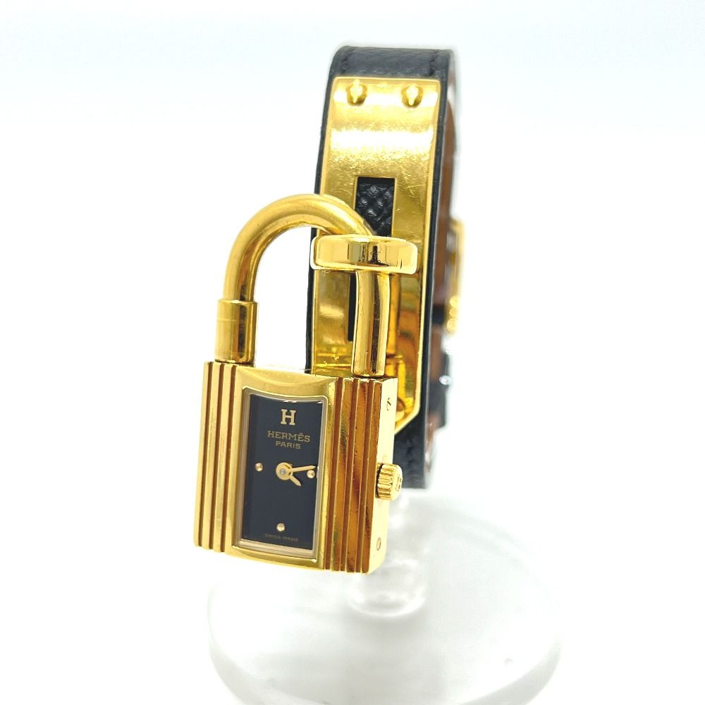 HERMES エルメス 腕時計 ケリーウォッチ メタル ゴールド