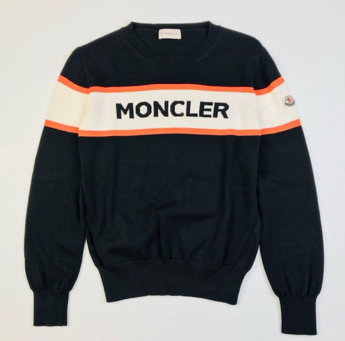 極美品☆MONCLER・モンクレール MAGLIA レディース ワッペン付き 