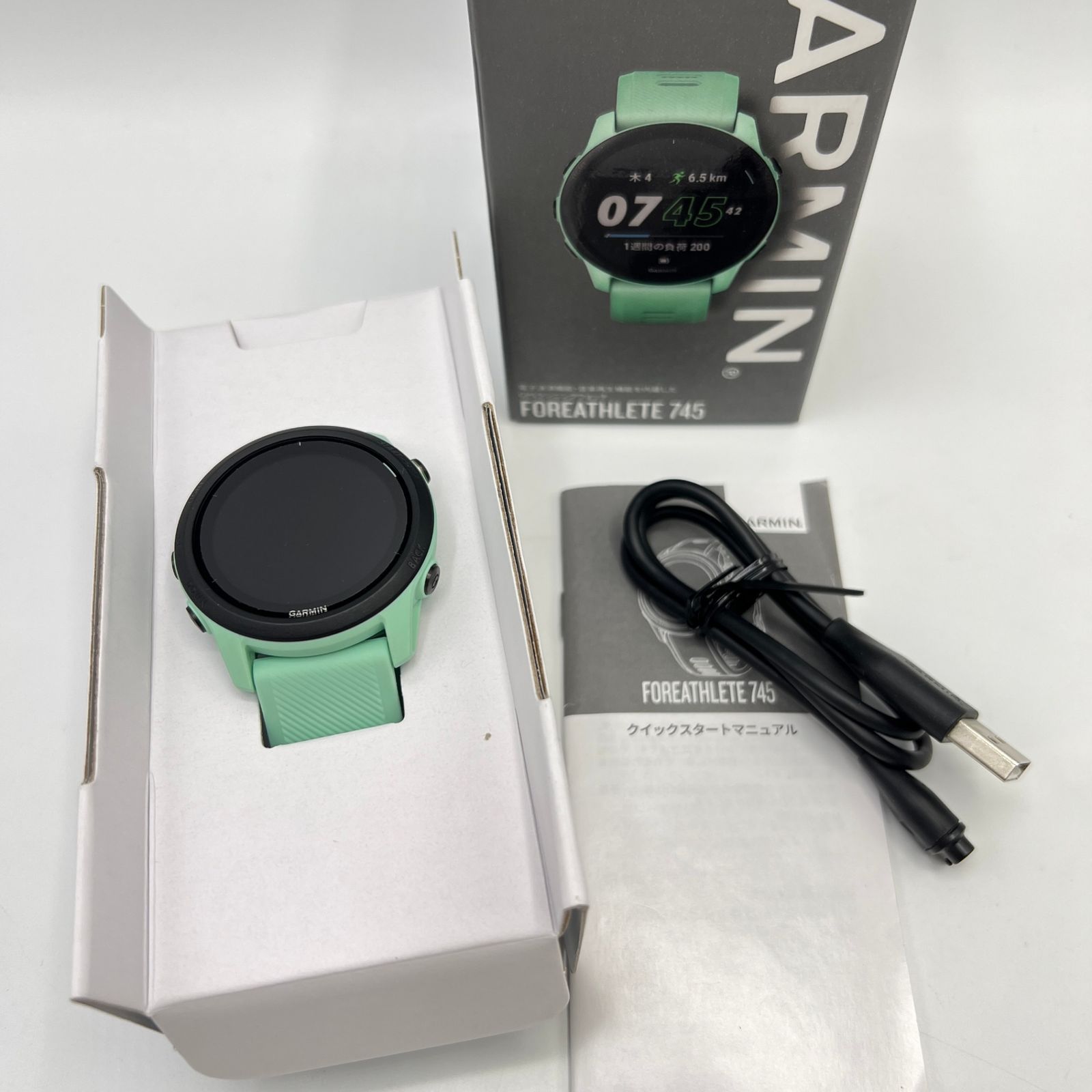 GARMIN ForeAthlete 745 Neo Tropic 010-02445-41 スマートウォッチ ガーミン フォアアスリート ネオトロピック 本体